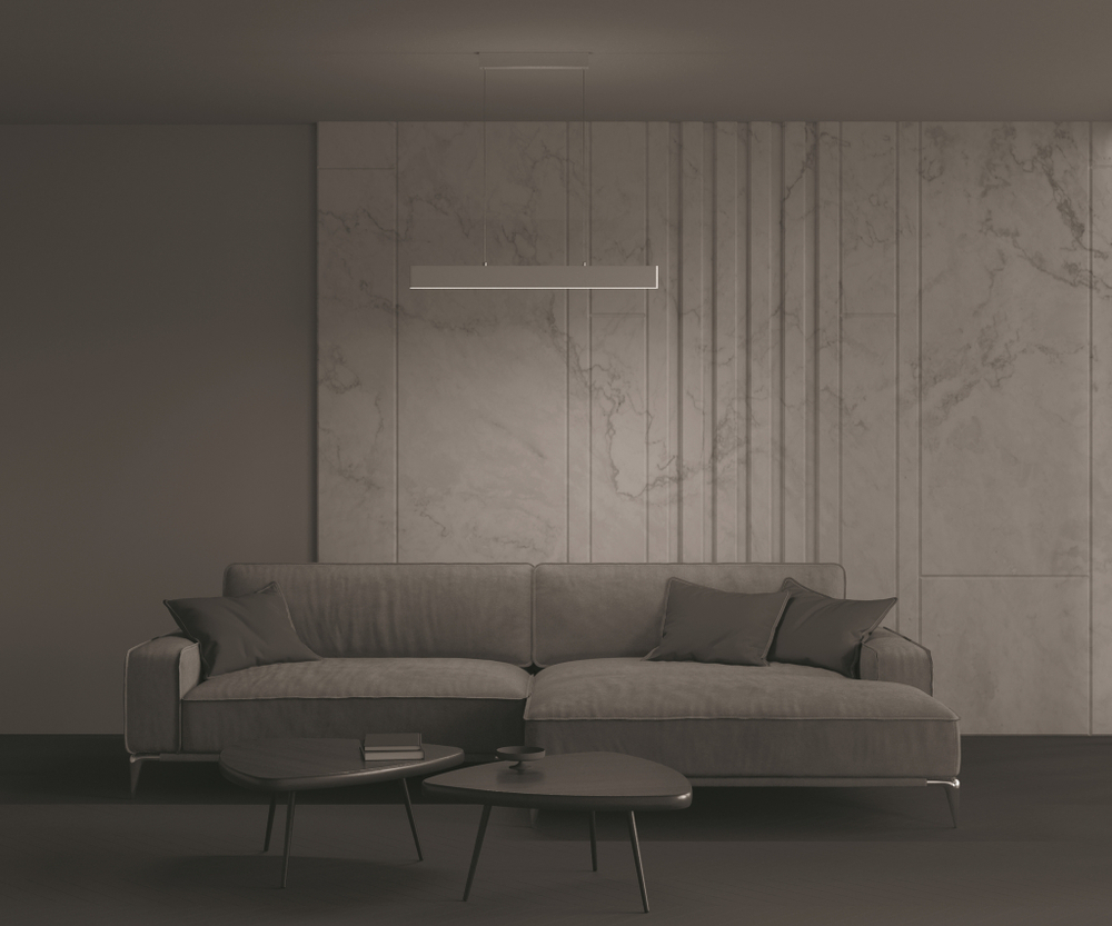 Подвесной светодиодный светильник Maytoni Step P010PL-L23W белый