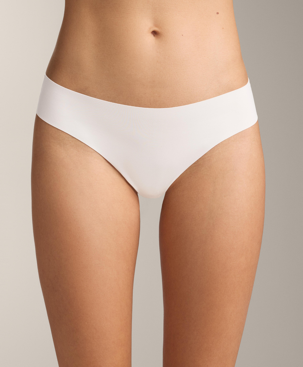 OYSHO Набор из 5 бесшовных трусов-бразильяно, темно-синий