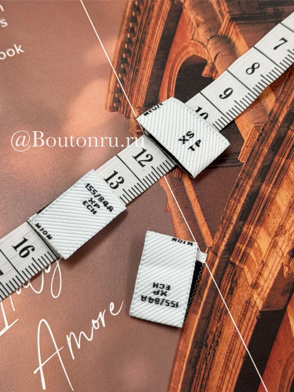 Размерник белый "XS" 14 мм