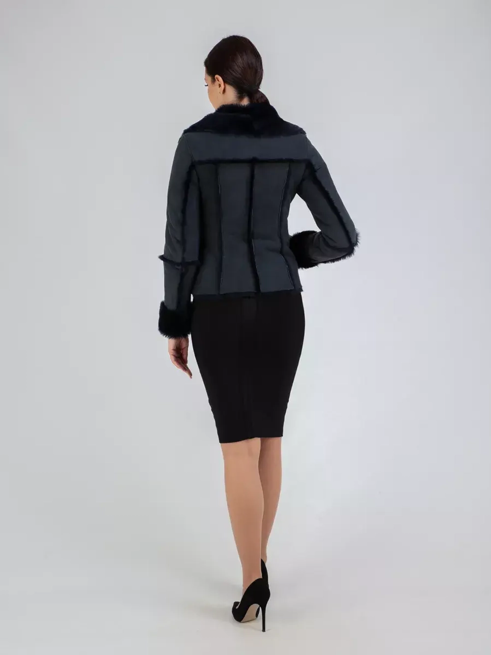 Дубленка натуральная короткая