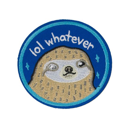 Нашивка на рюкзак и на одежду. lol whatever