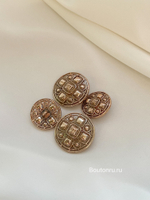 Пуговицы Шан. золотистые скидка