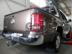 Фаркоп оцинкованный Galia V076C для Volkswagen Amarok 2010-(паспорт и сертификат в комплекте)(без электрики)