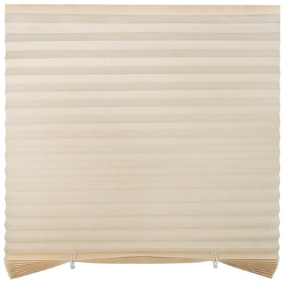 Шторы-плиссе самоклеящиеся 90*180см Skandi, цвет бежевый