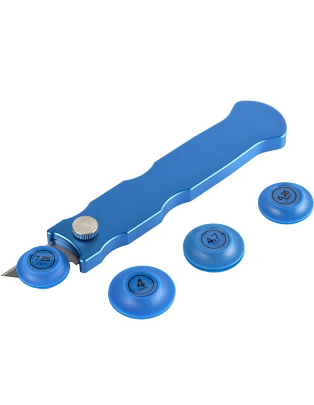 Нож с вращающимся роликом 4-7,85мм (4шт)+10 шт дополнительных лезвий