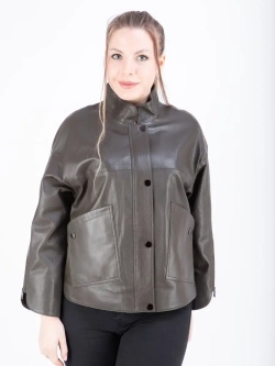 Куртка женская из натуральной кожи