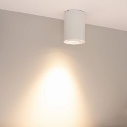 Светильник SP-FOCUS-R86-10W Warm3000 (WH, 50 deg, 230V) (Arlight, IP54 Металл, 5 лет) 054871