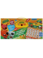 326825/Односторонний плакат Ми-ми-мишки 2в1.азбука.300 песен, стихов, фраз, звуков Умка/HX0251-R46/1