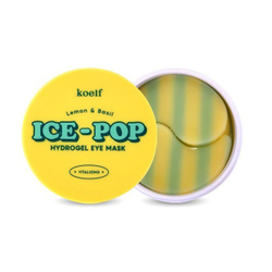 Koelf Ice-Pop Lemon Basil Hydrogel Eye Mask гидрогелевые патчи с экстрактом лимона и базилика
