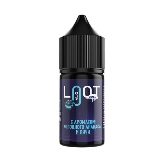 Ароматизатор VLIQ Loot Ice Бриллиант из Ананаса и Личи