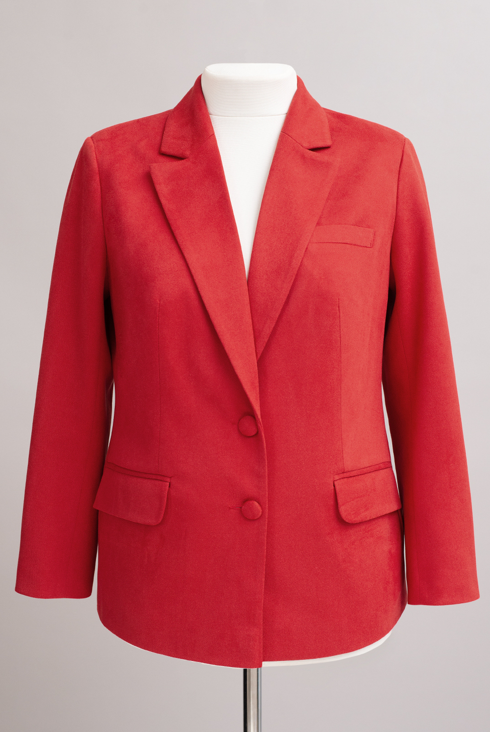 Жакет женский 3561зп, красный #366Кра043561зп