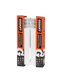 Алюминиевый радиатор Al 500/80 4 секции Gigant GRA58-4