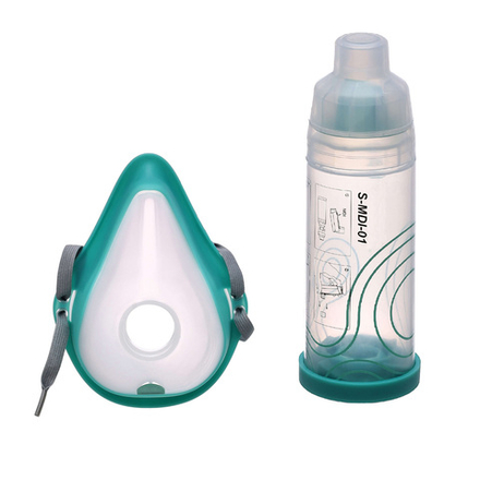 Антистатическая клапанная камера/спейсер аэрозольная, proMEDANZ S-MDI с маской