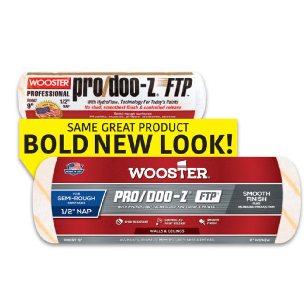 Малярный валик Wooster RR642- и RR642-9 PRO/DOO-Z FTP 3/8