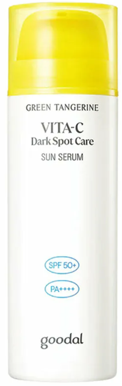 Goodal Green Tangerine Vita C Dark Spot Care Sun Serum сыворотка для лица SPF50+ PA++++ 50мл