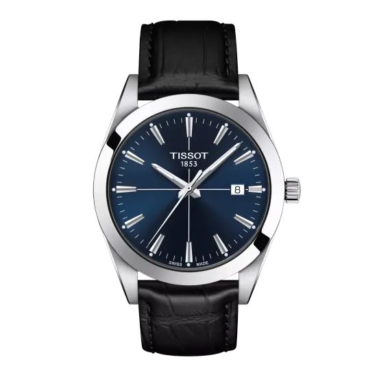 Tissot T12410.16.041.01 мужские часы на ремне Gentleman full
