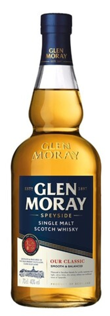 Виски Glen Moray Our Classic Single Malt, 0.7 л