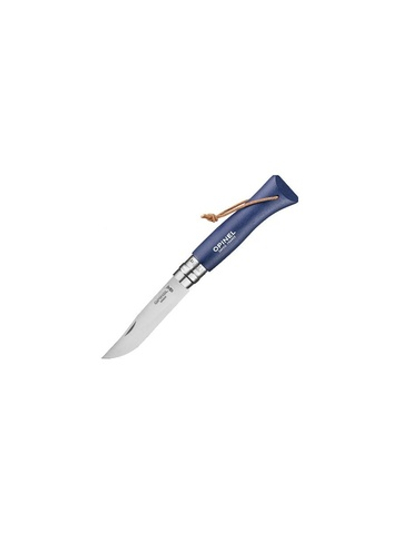 Нож Opinel №8 Trekking, нержавеющая сталь, синий, 002212