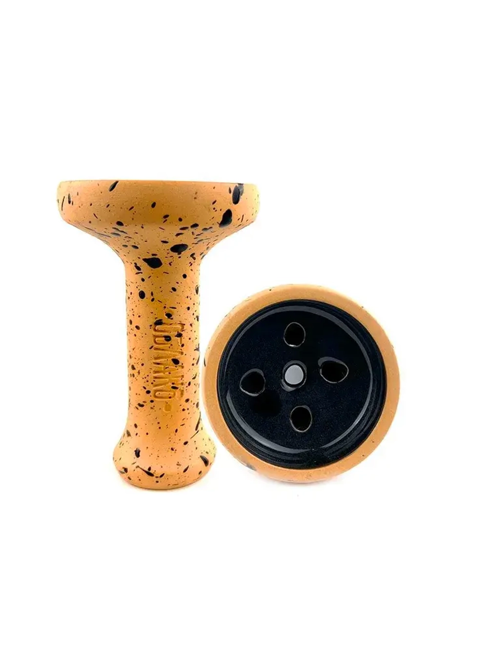 Чаша ОБЛАКО MONO Black (Оранжевый с черной)