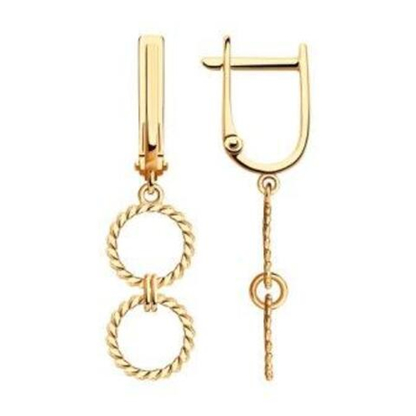 Серьги из золота