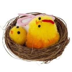 GAEM Набор из 2-х изделий декоративных "Гнездо пасхальное" (5,5*4), L11 W6 H6 см