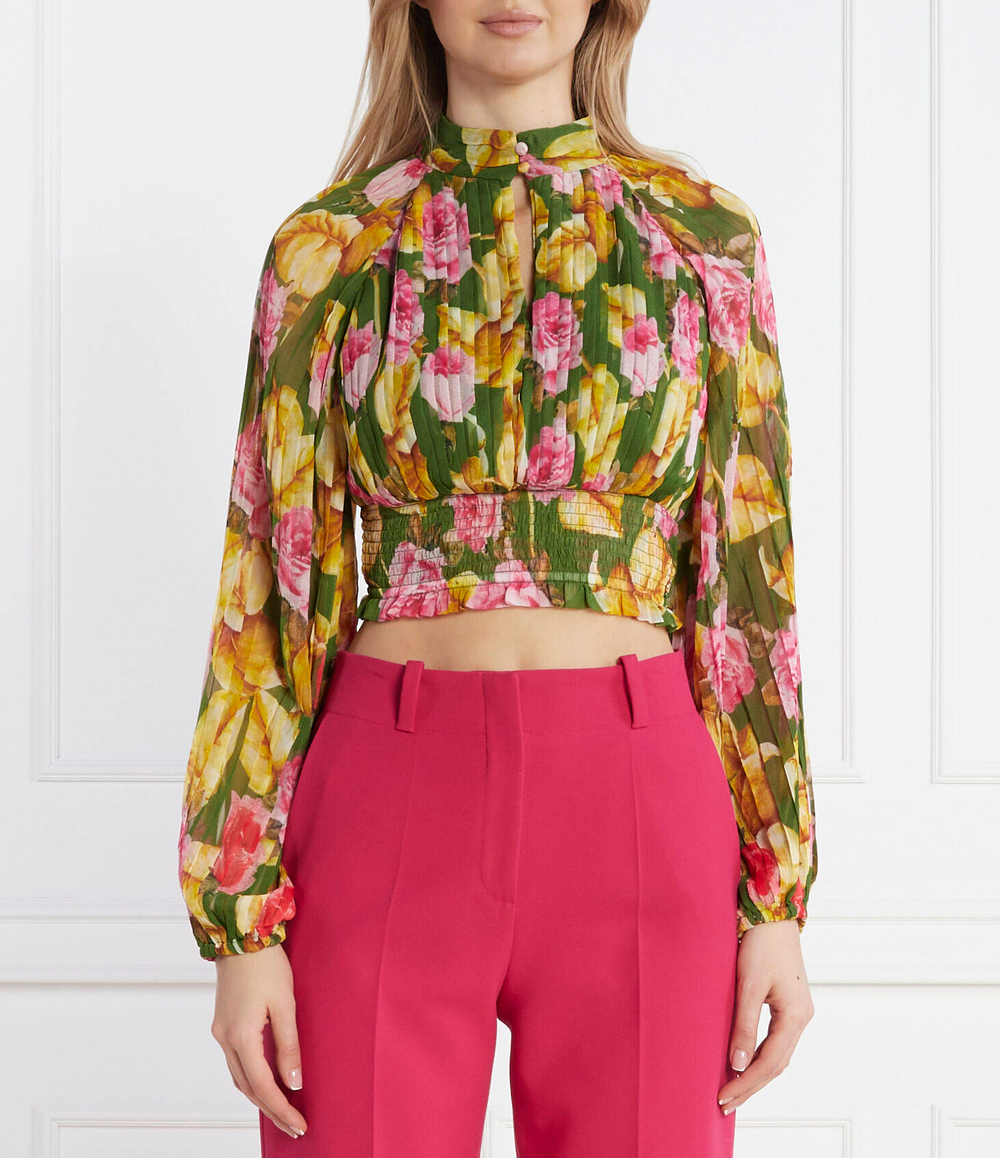 Блузка GUESS - разноцветная(W4RH69 WDW52)