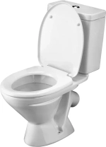 Унитаз-компакт Santek Лига эконом 1.WH30.2.197, 2-режима, сиденье полипропилен