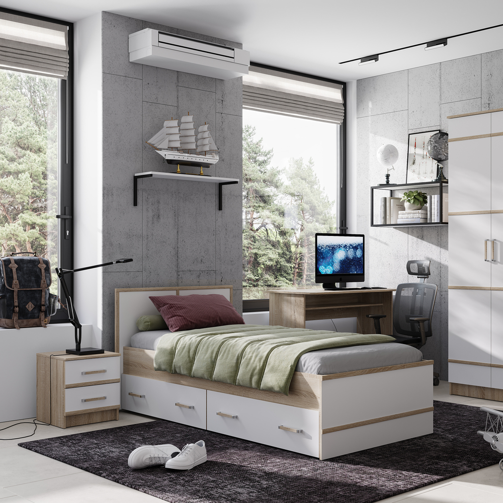 Корпус кровати Сакура Light 0.9 (без основания)