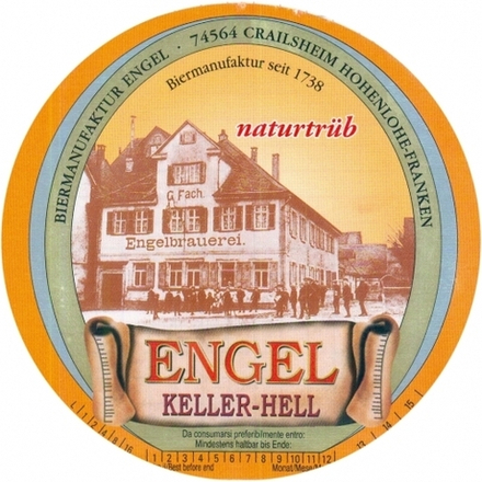 Пиво Энгель Келлербир Хель / Engel Kellerbier Hell 30л - кег