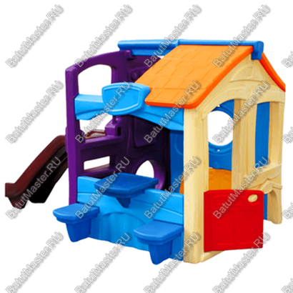 Игровой домик «Весёлый мир» — для детских игровых зон