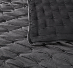 Покрывало 160x220 Sofi De MarkO Лея антрацитовое