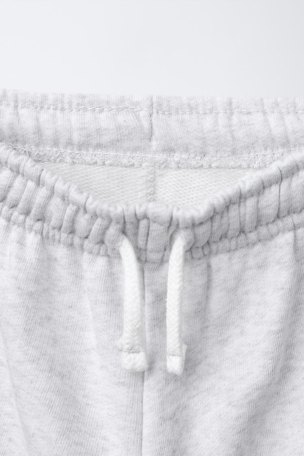 ZARA БАЗОВЫЕ БРЮКИ-ДЖОГГЕРЫ, СЕРЫЙ МЕЛАНЖ