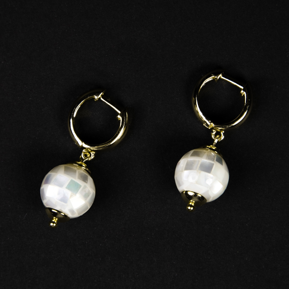 Серьги Majesty WHT