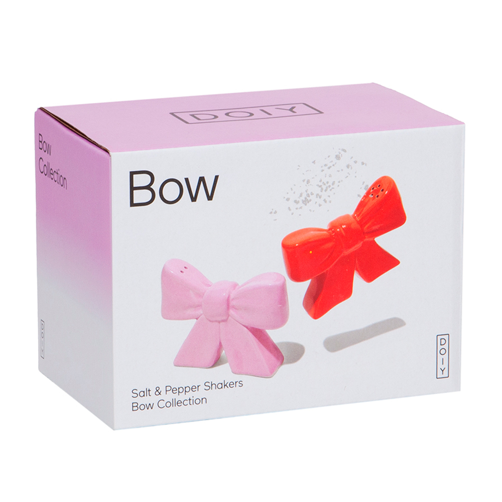 Набор из солонки и перечницы bow