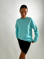 Свитшот женский оверсайз хлопок толстовка с начесом