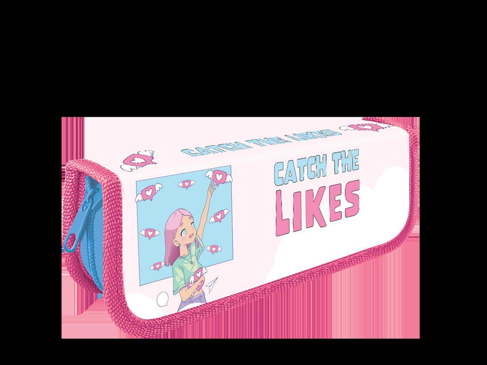 Пенал 1 секц. малый 190/65 "Likes 2024" (Пчелка)