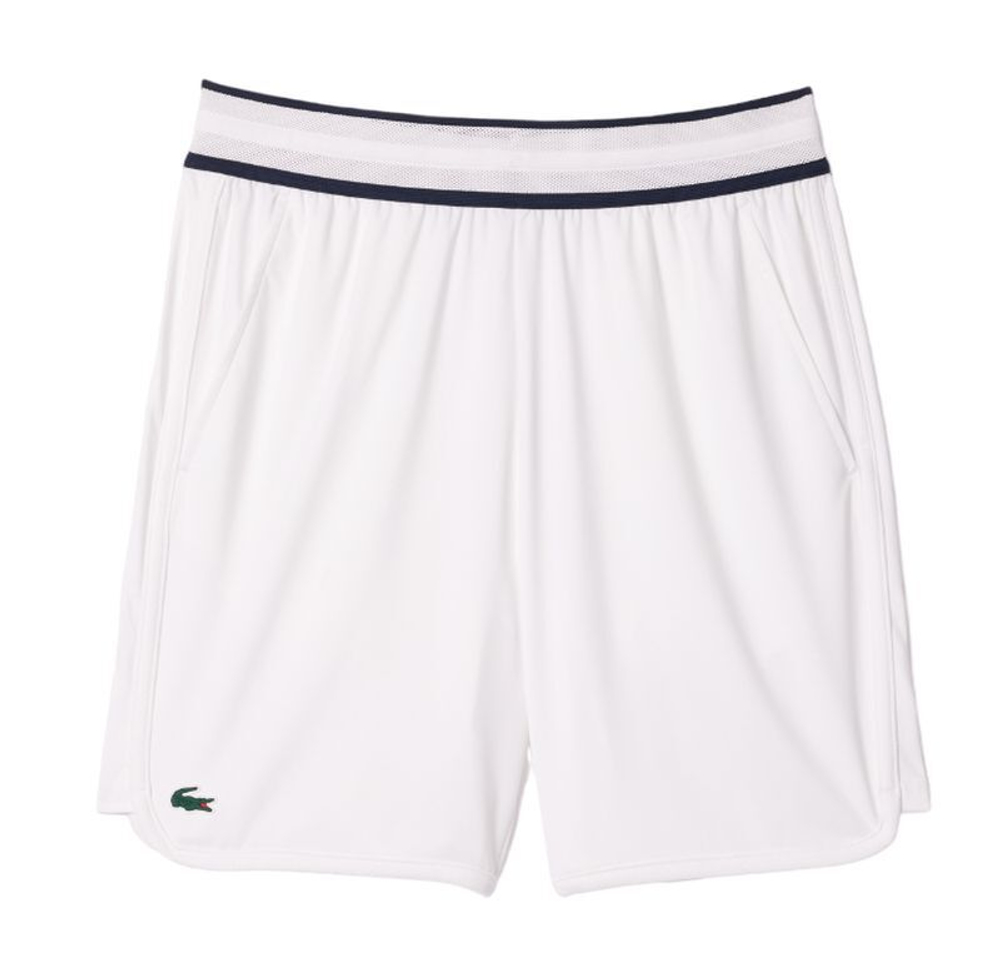 Мужские теннисные шорты Lacoste Sport x Daniil Medvedev Sportsuit Shorts - white