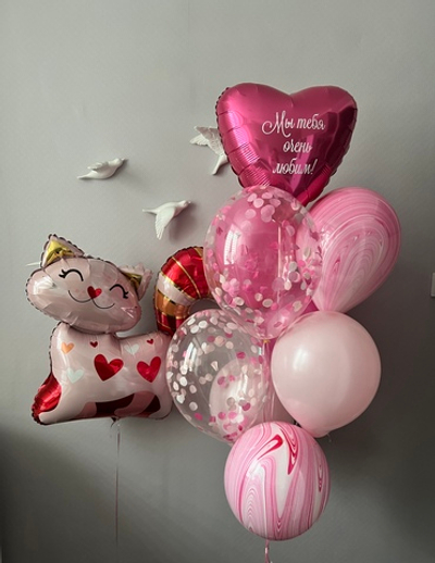 Сет Розовой кошки