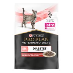 Pro Plan Veterinary Diets диетический корм для кошек при диабете (говядина) 85 гр