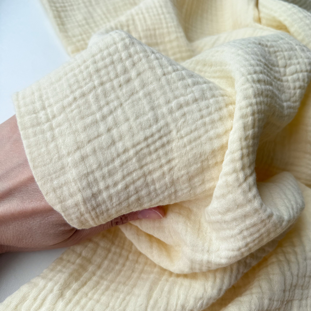 Муслин Пастельно-желтый