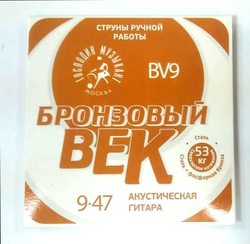 Струны для акустической гитары Господин Музыкант BV9 (9-47)