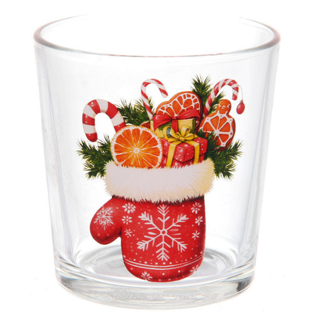 Стакан 250мл «Зимняя фантазия» 6 видов