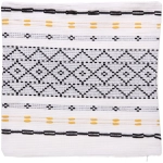 Чехол для декоративной подушки «CARNE», 43*43 см, цвет бело-чёрный