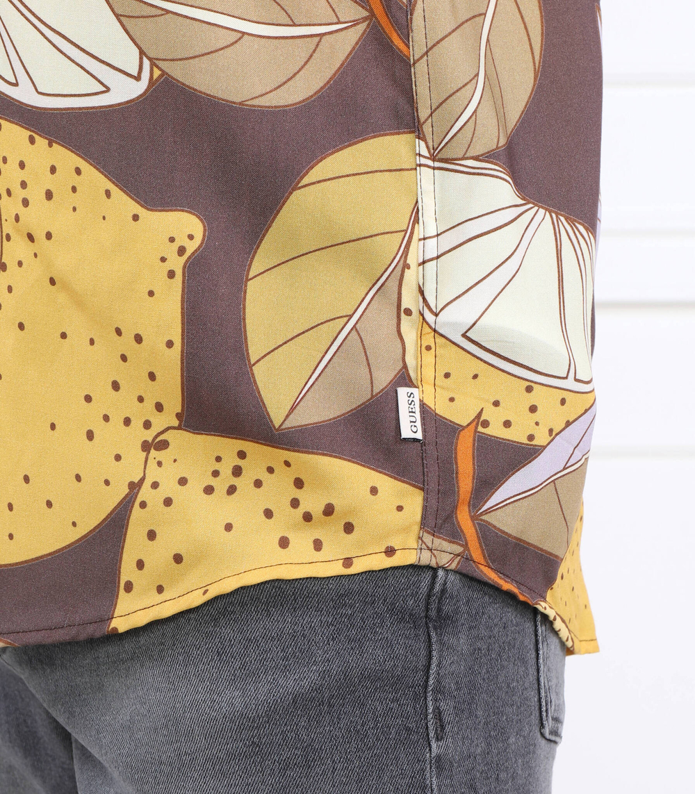 Рубашка SS ECO RAYON LEMON P GUESS - желтый(M3GH53 WD4Z2)