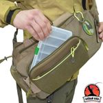 Сумка СК-26Х рыболовная с коробками Fisherbox (цвет: хаки)
