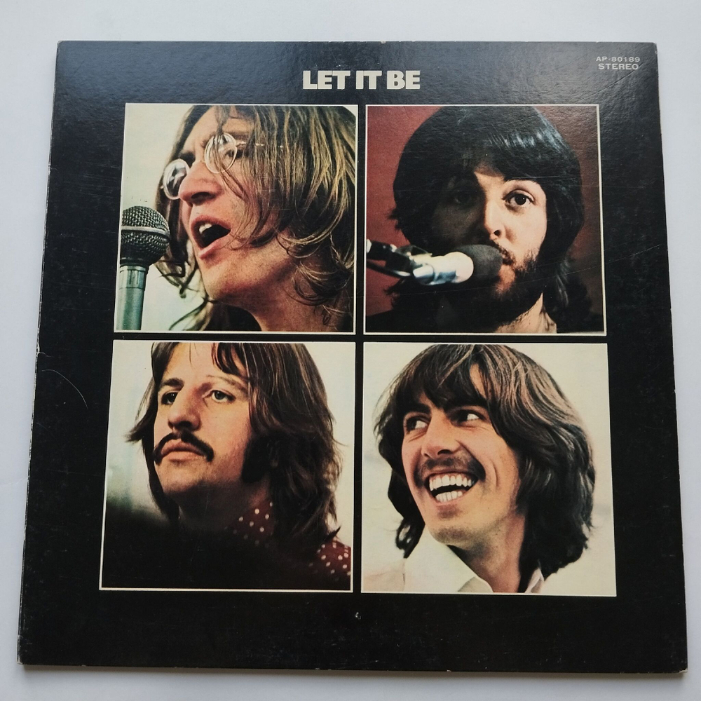 Винтажная виниловая пластинка LP The Beatles Let It Be (Japan 1971) (No Obi) Across The Universe