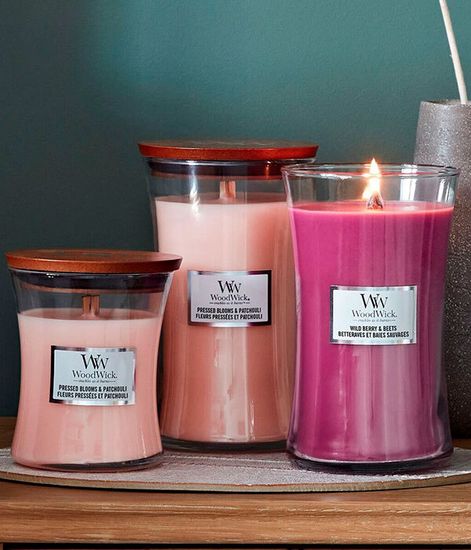 Дикие ягоды и сахарная свекла, ароматическая свеча, WoodWick