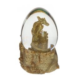 GAEM Фигурка декоративная в стекл.шаре "Дракон", D 7 см, L7,5 W7 H10,5 см, 2в.