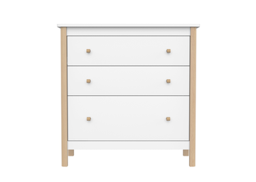 Комод Ellipse Classic 3 ящика Белый