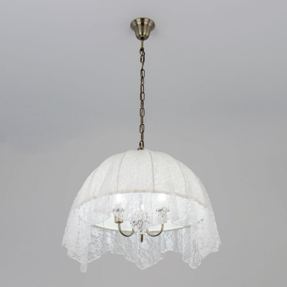 Citilux Базель CL407134 Люстра подвесная с абажуром Кружево